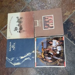 Vintage Rock Radio vinyl Bundle Bread, Fogelberg, Blood Sweat Tears, & Black Oak